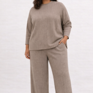 Jasminah Paris | Dames Knitwear Set | Semi-hoge Kraag | Lange Mouwen