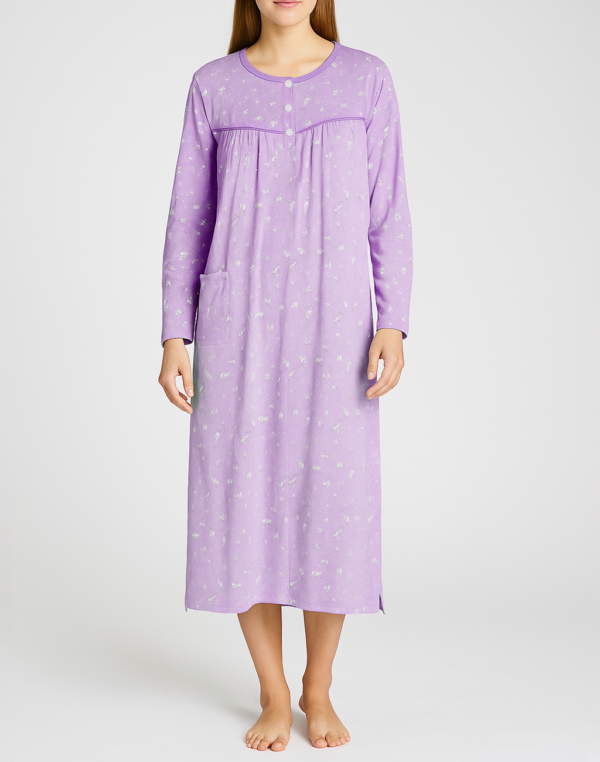 FINE WOMAN® 6545 Nachthemd 120CM 150GSM